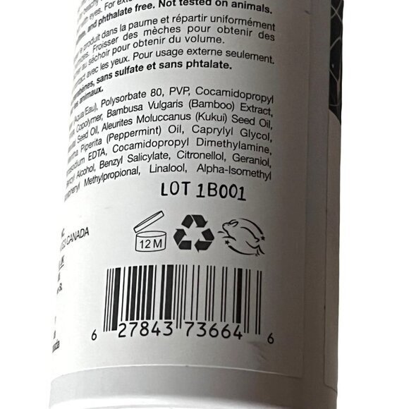 VOIR HAIRCARE / SECRETS IN THE SNOW SOFT STYLING FOAM. Made in Canada. 160 ml - Picture 8 of 11